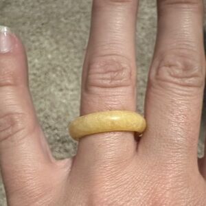 Citrine and Quartz Ring